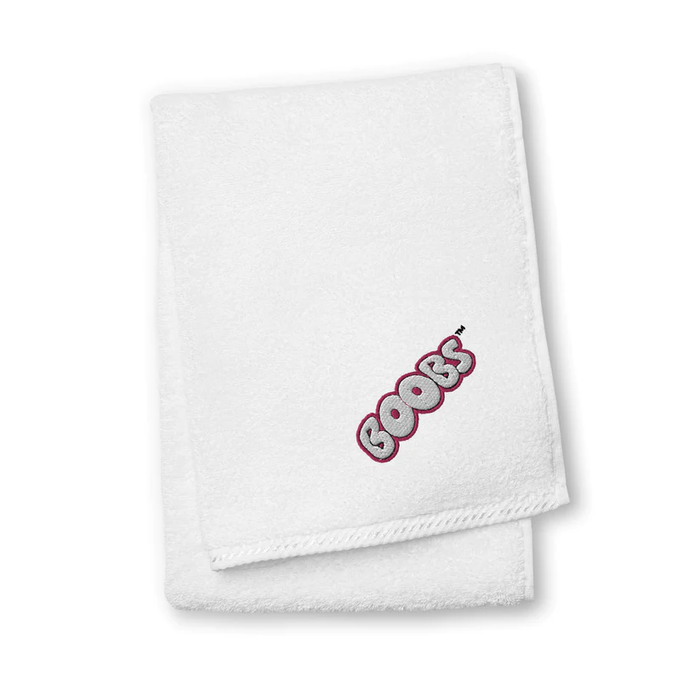 Turkish Cotton Hand Towel, Embroidered "BOOBS"