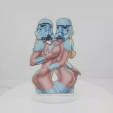 Star Whores #2 Standee Troopers