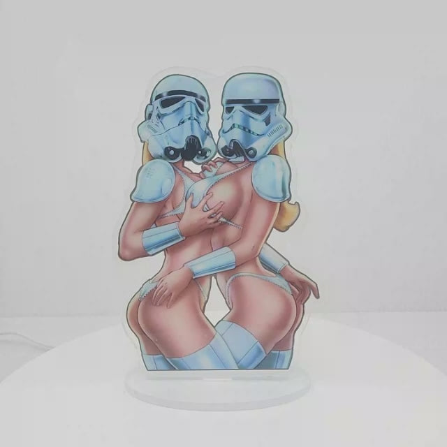 Star Whores #2 Standee Troopers