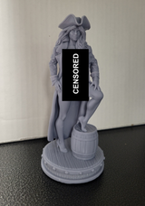 Surrender The Booty Unpainted Statue