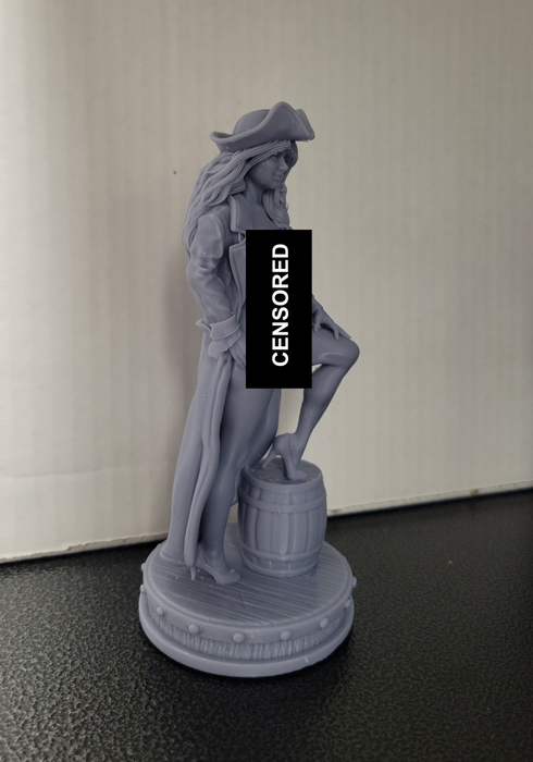 Surrender The Booty Unpainted Statue