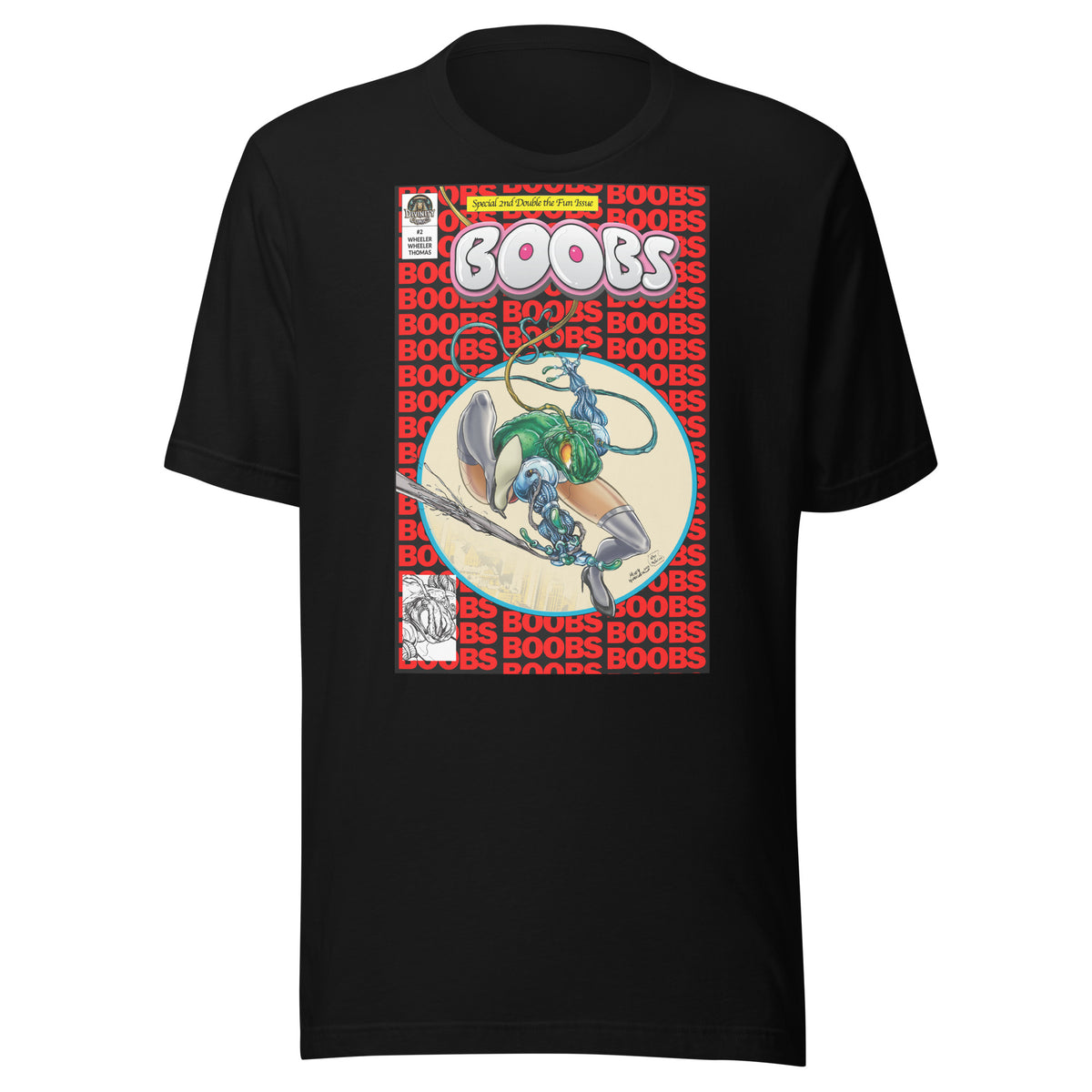 Boobs #2 ASM 300 Variant T-Shirt — Divinity Comics